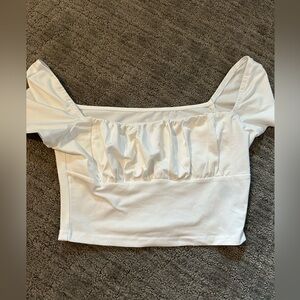 Barely Worn SHEIN Square Neck Crop Top